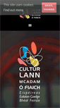 Mobile Screenshot of culturlann.ie